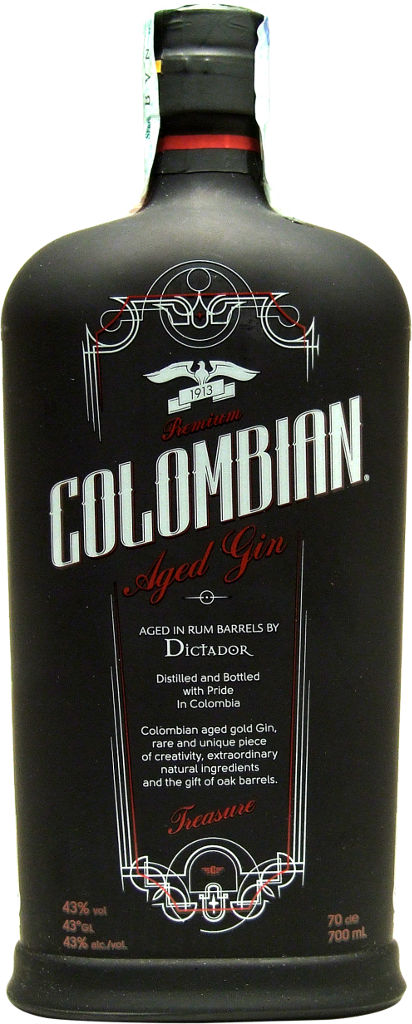 GIN COLOMBIAN BLACK DICTADOR