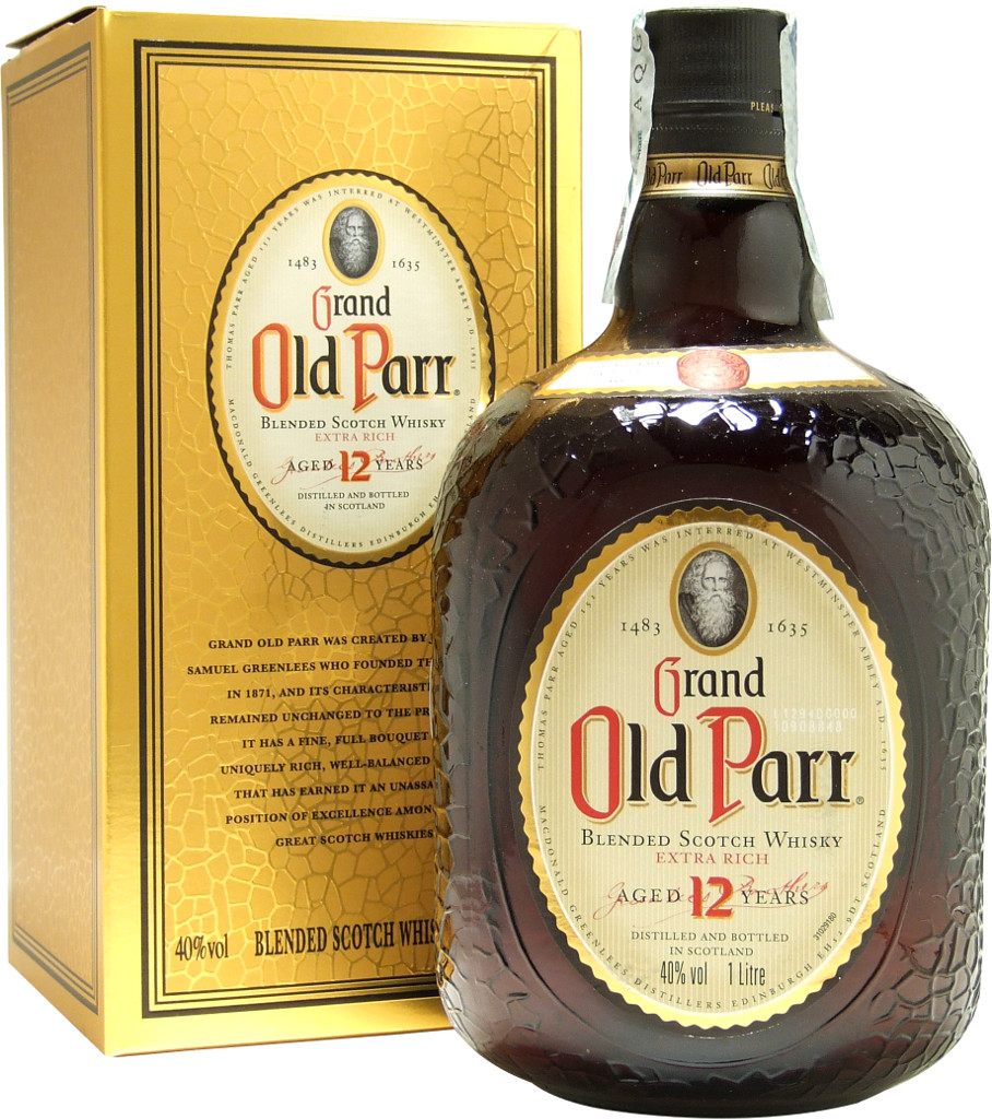 SCOTCH WHISKY GRAND OLD PARR 12 Y.O.