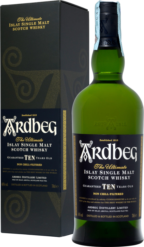 SCOTCH WHISKY ARDBEG 10 Y.O.