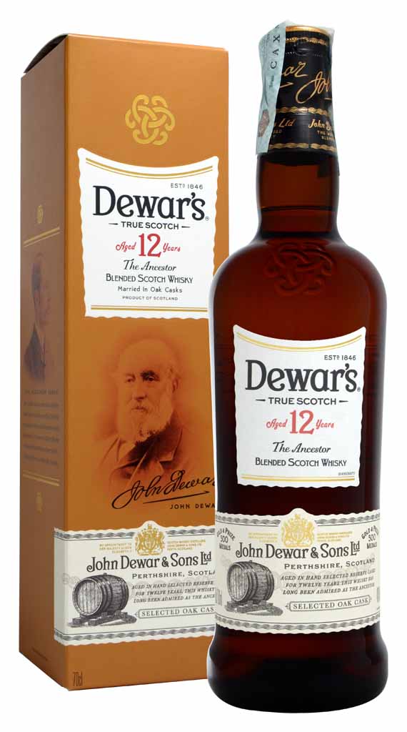 SCOTCH WHISKY DEWAR'S 12 Y.O.