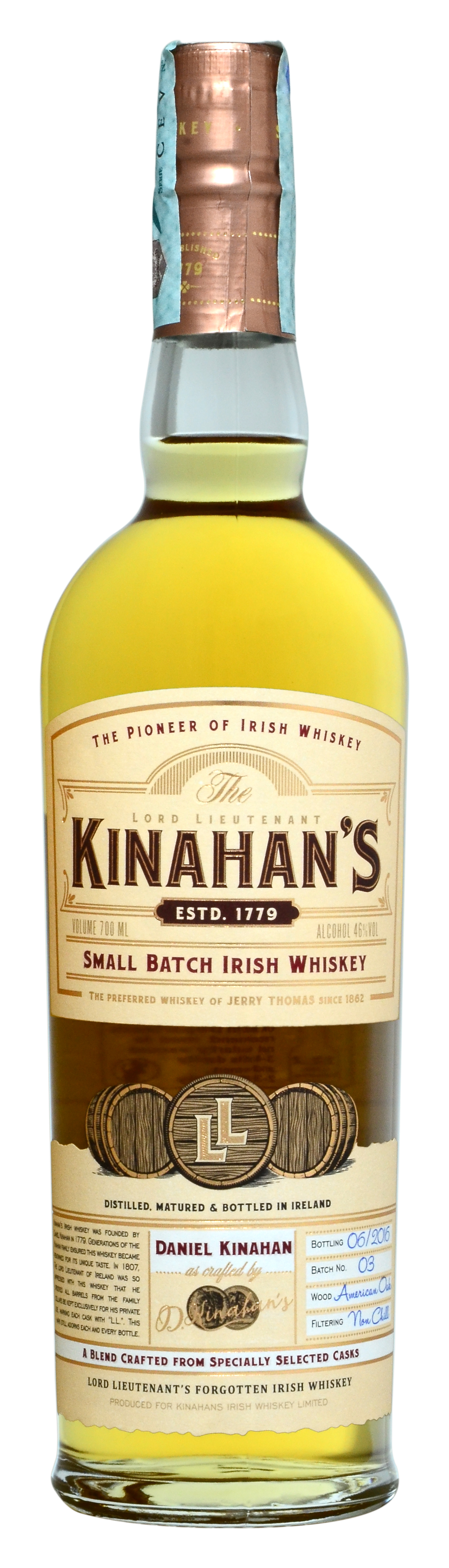 IRISH WHISKEY KINAHAN'S