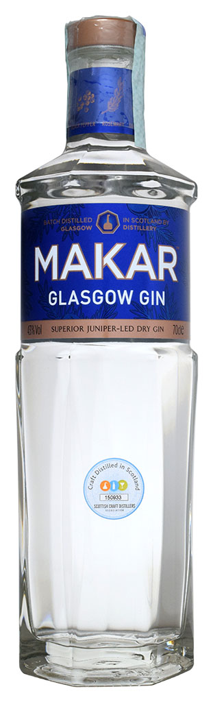 GIN MAKAR GLASGOW DRY