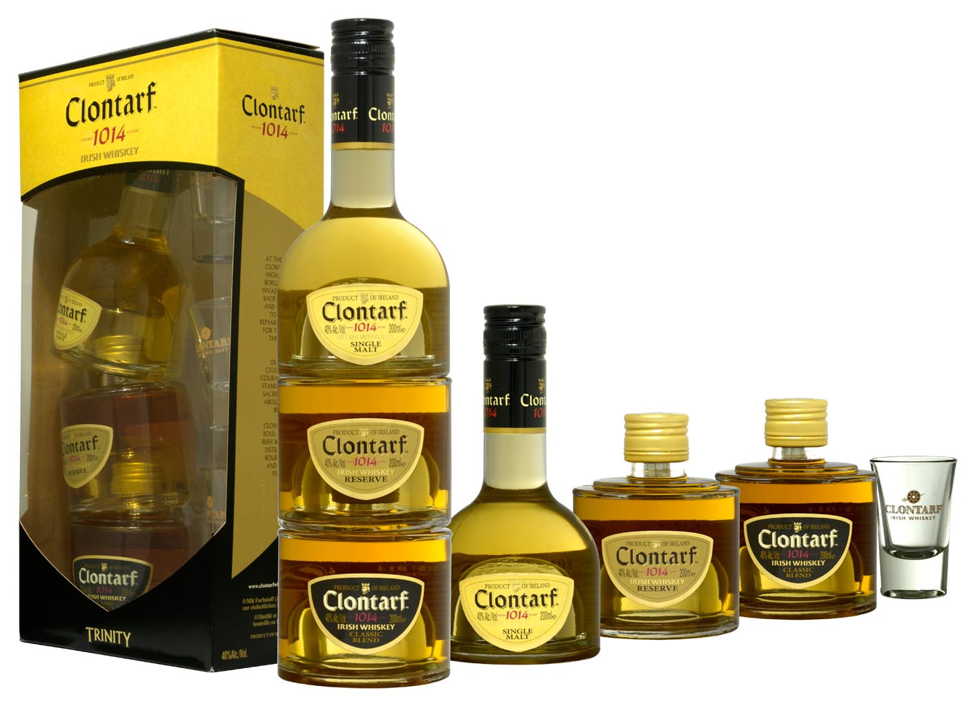 GIFT IRISH WHISKEY CLONTARF