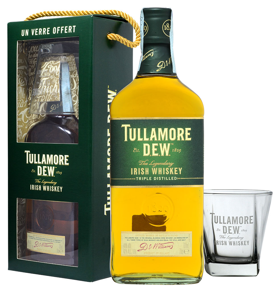 GIFT IRISH WHISKEY TULLAMORE DEW