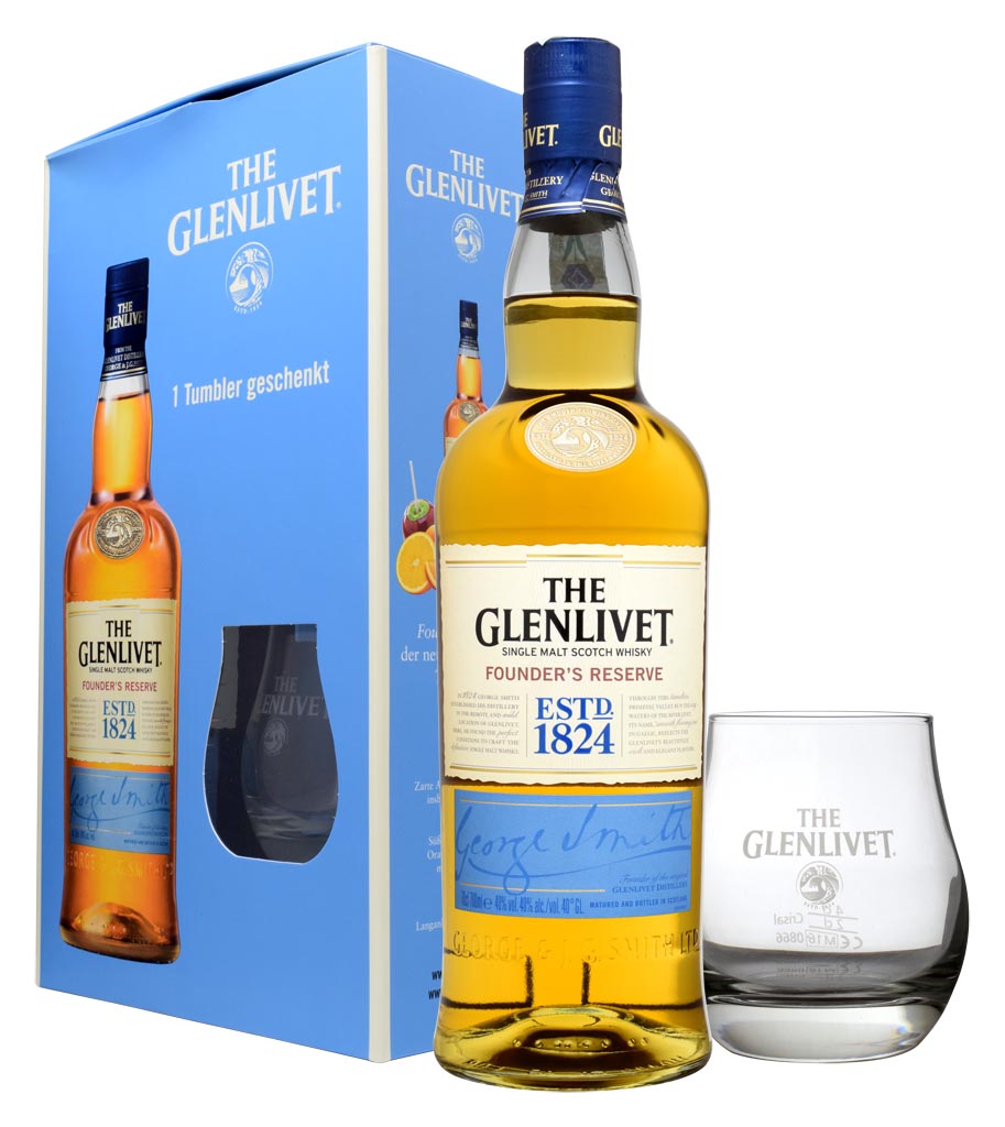 GIFT SCOTCH WHISKY THE GLENLIVET