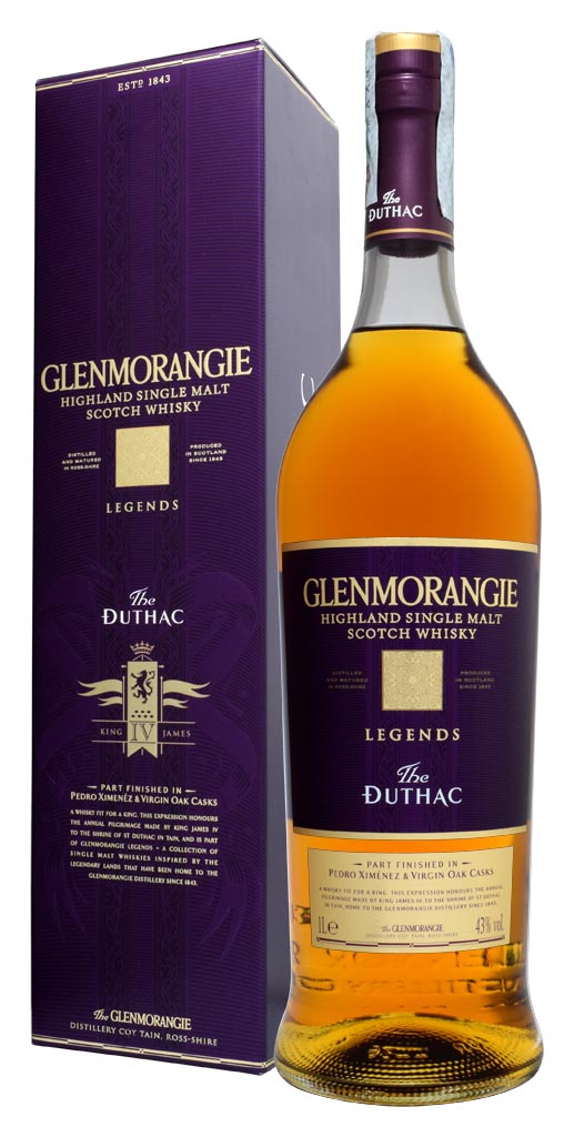 SCOTCH WHISKY GLENMORANGIE LEGENDS THE DUTHAC