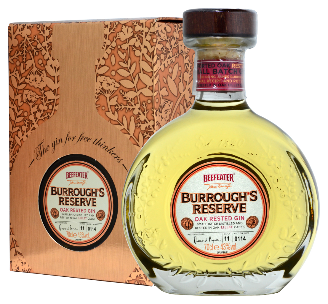 GIN BEEFEATER BURROUGH'S RESERVE OAK RESTED