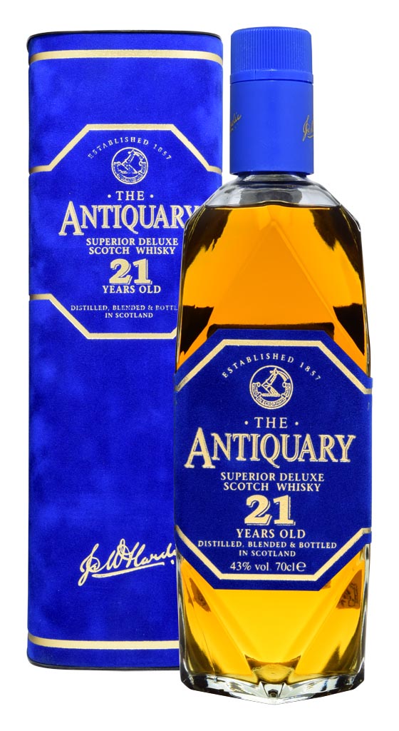 SCOTCH WHISKY THE ANTIQUARY 21 Y.O