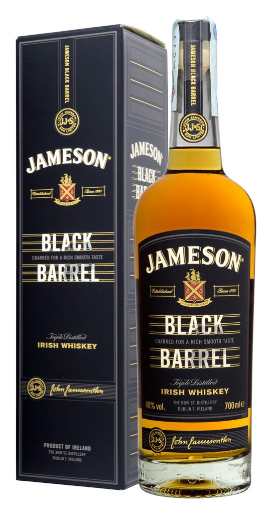 IRISH WHISKEY JAMESON BLACK BARREL