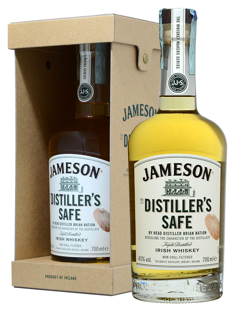 IRISH WHISKEY JAMESON M.S. DISTILLER'S SAFE