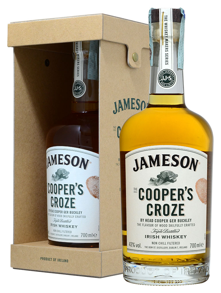 IRISH WHISKEY JAMESON M.S. COOPER'S CROZE