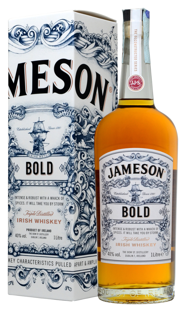 IRISH WHISKEY JAMESON D. BOLD