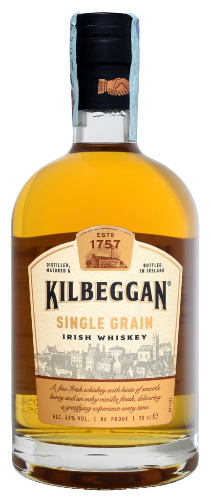 IRISH WHISKEY KILBEGGAN SINGLE GRAIN