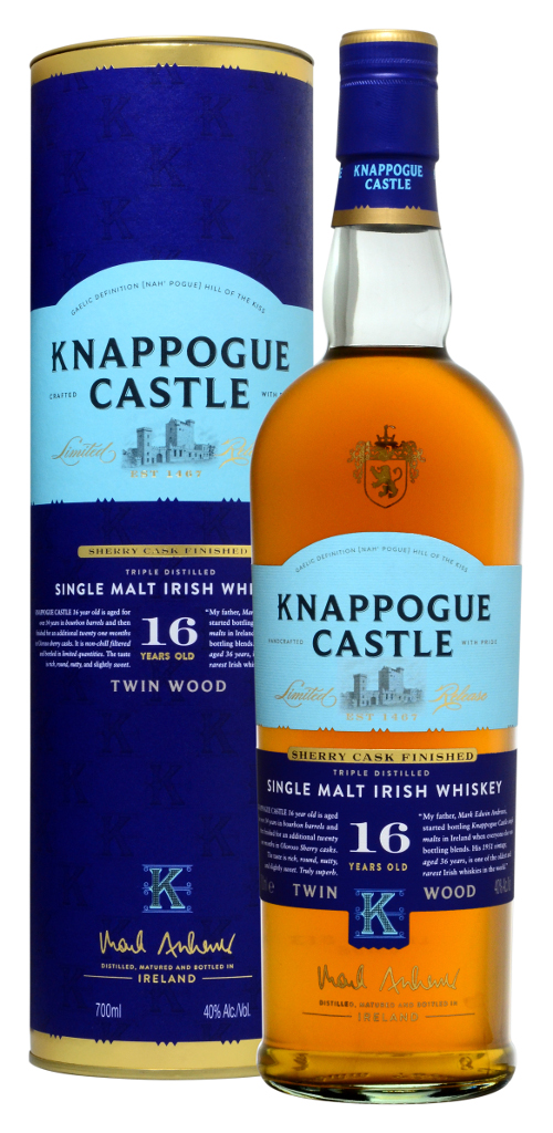 IRISH WHISKEY KNAPPOGUE CASTLE 16 Y.O.