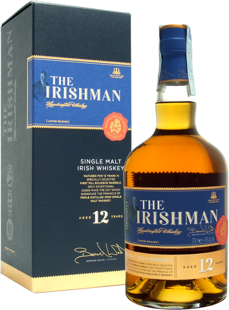 IRISH WHISKEY THE IRISHMAN 12 Y.O.