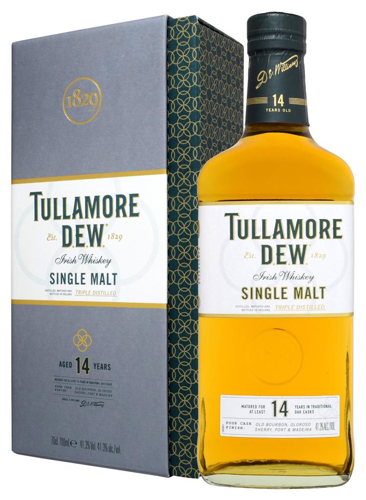 IRISH WHISKEY TULLAMORE DEW 14 Y.O.