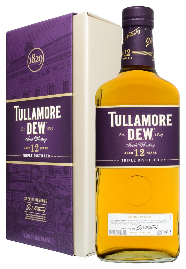 IRISH WHISKEY TULLAMORE DEW 12 Y.O.