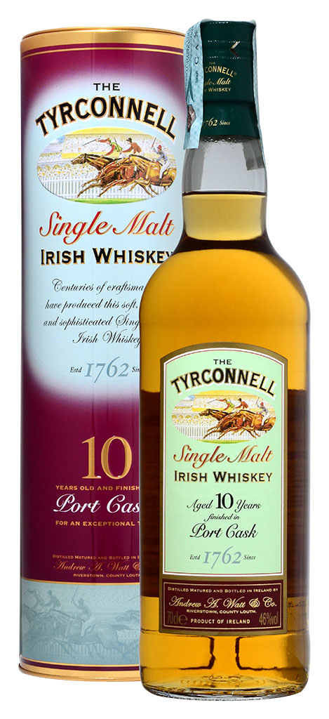 IRISH WHISKEY TYRCONNELL 10 Y.O. PORT CASK