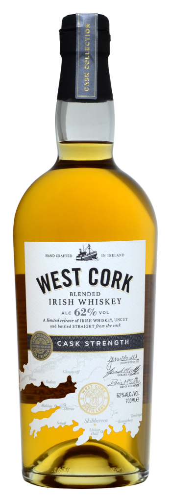 IRISH WHISKEY WEST CORK CASK STRENGTH