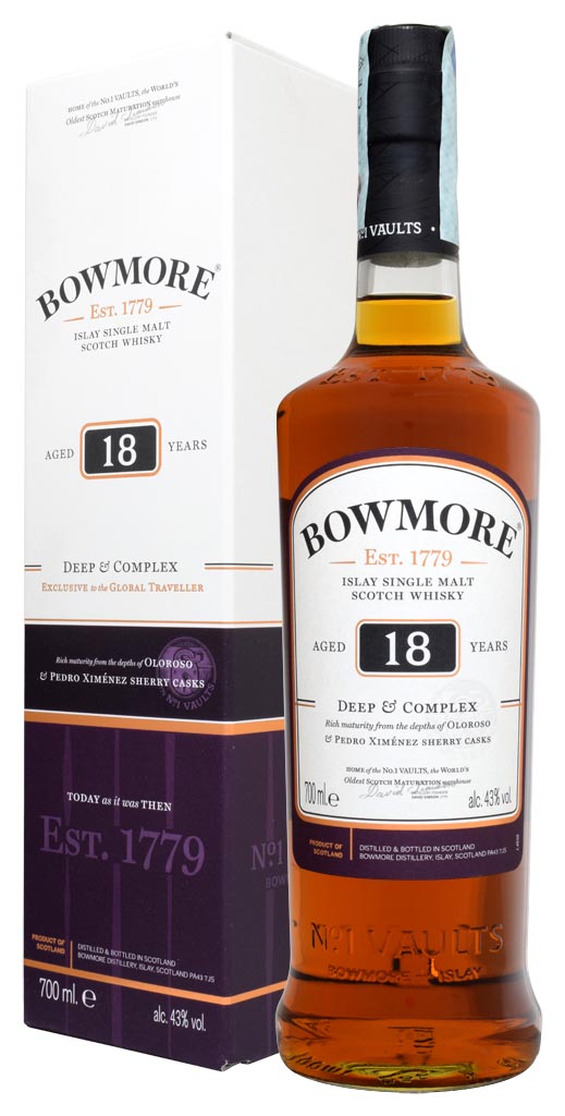 SCOTCH WHISKY BOWMORE 18 Y.O.