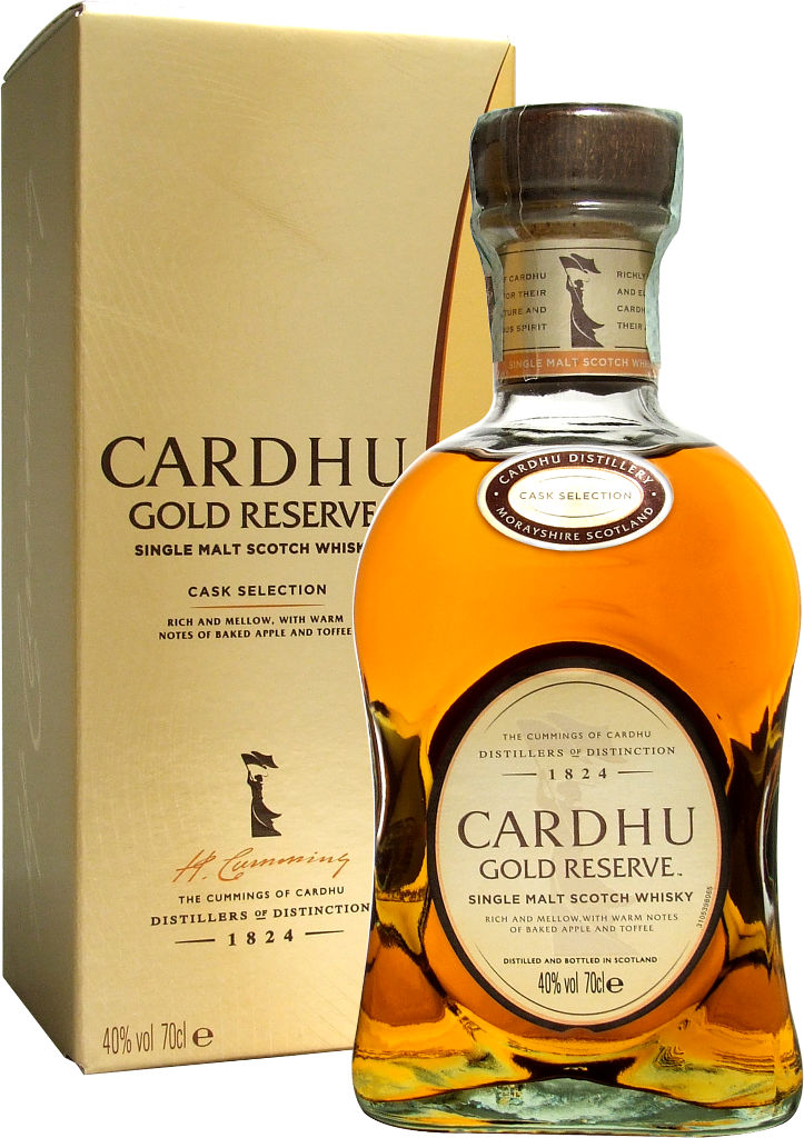 SCOTCH WHISKY CARDHU GOLD RESERVE