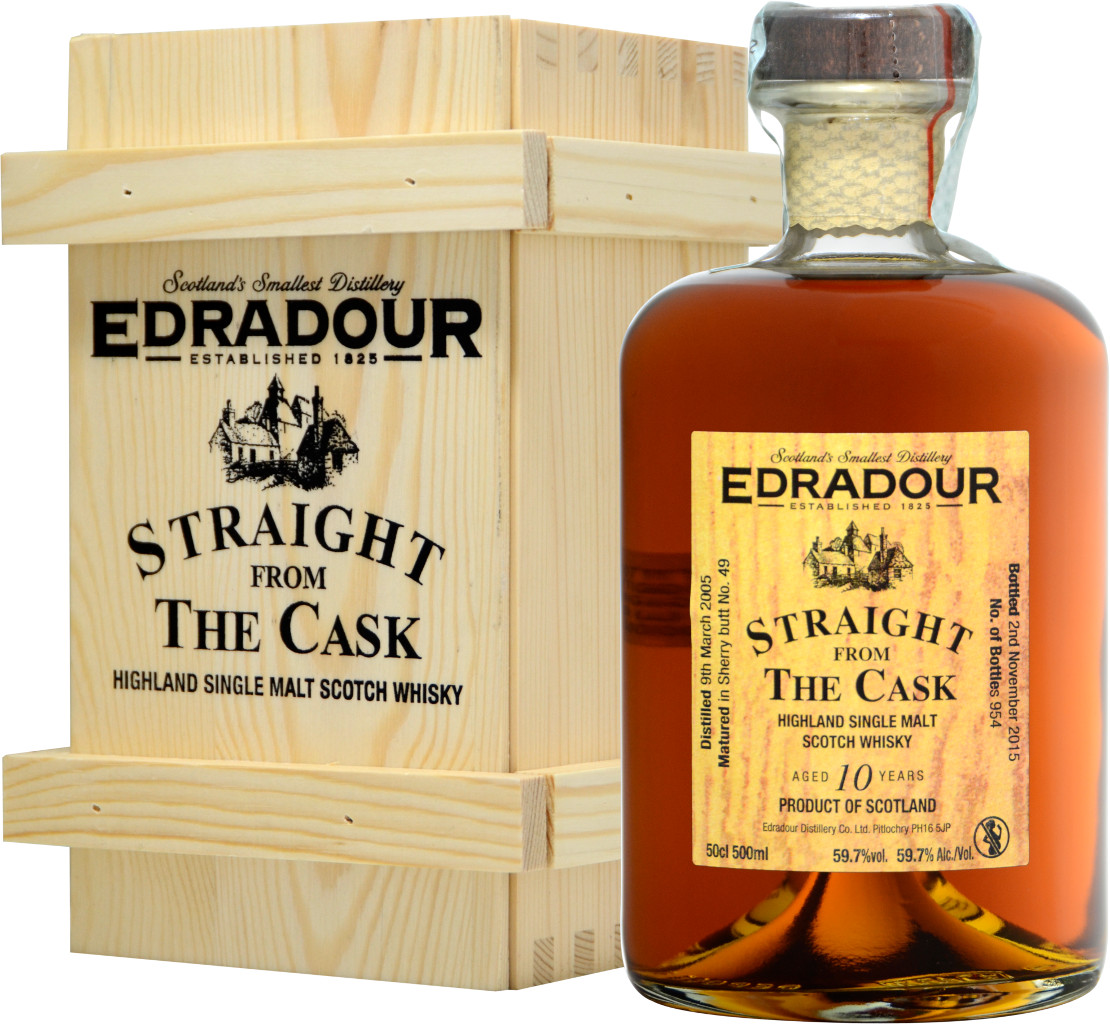 SCOTCH WHISKY EDRADOUR SHERRY CASK