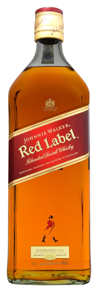 SCOTCH WHISKY JOHNNIE WALKER RED LABEL