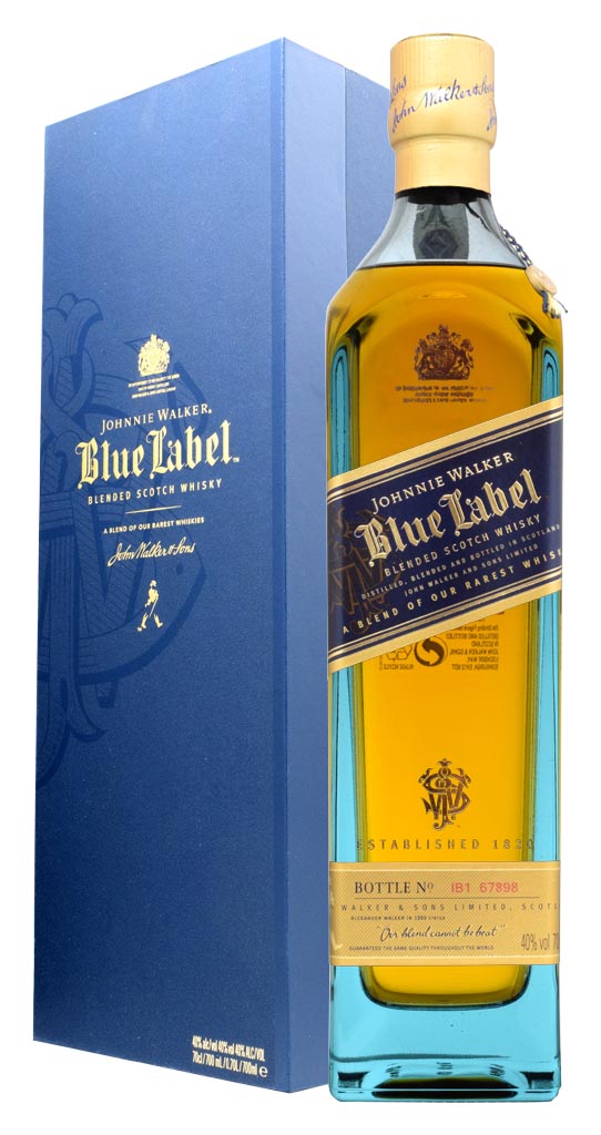 SCOTCH WHISKY JOHNNIE WALKER BLUE LABEL