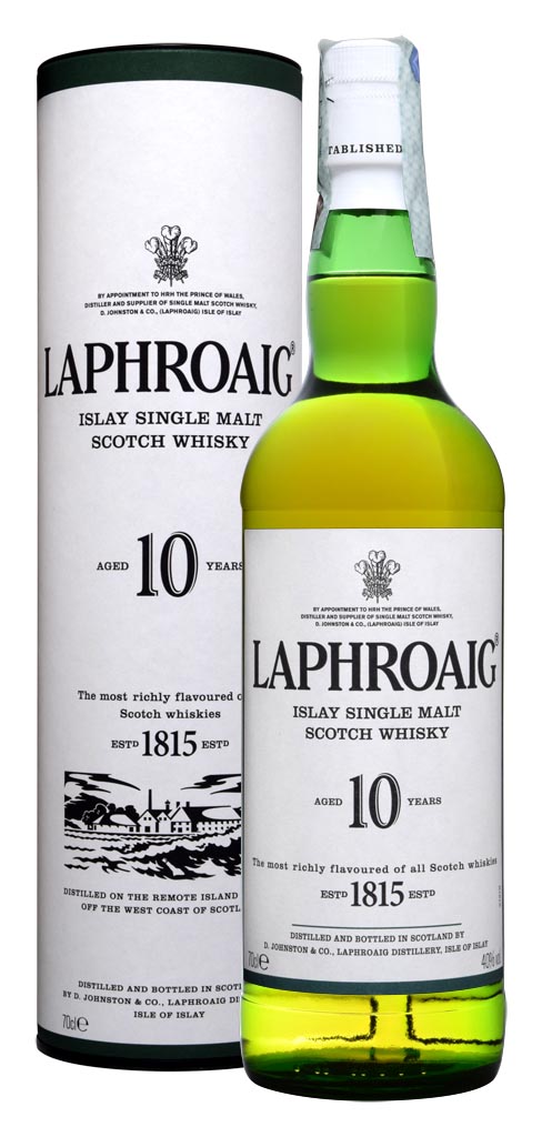 SCOTCH WHISKY LAPHROAIG 10 Y.O.