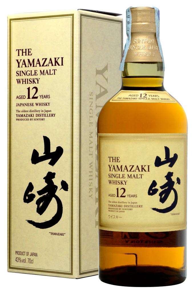 JAPANESE WHISKY SUNTORY THE YAMAZAKI 12 Y.O.