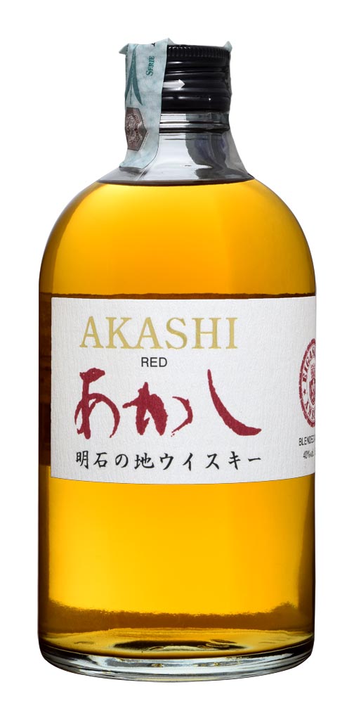 JAPANESE WHISKY AKASHI RED BLENDED