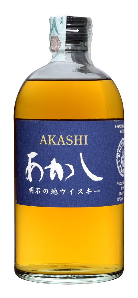 JAPANESE WHISKY AKASHI BLUE BLENDED