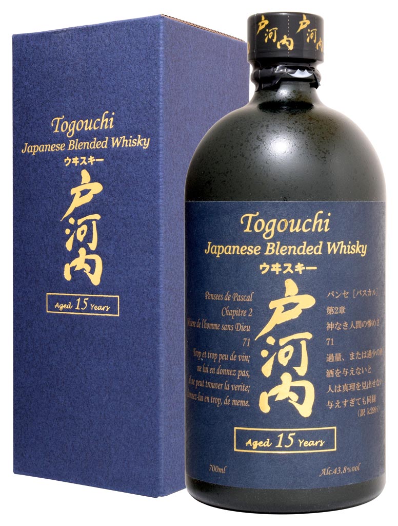 JAPANESE WHISKY TOGOUCHI 15 Y.O.