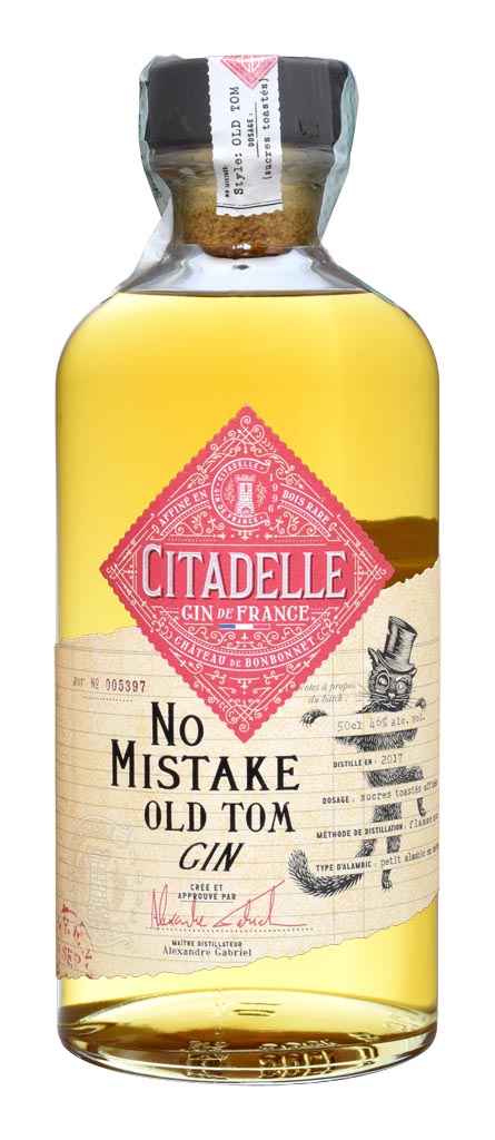 GIN CITADELLE NO MISTAKE OLD TOM