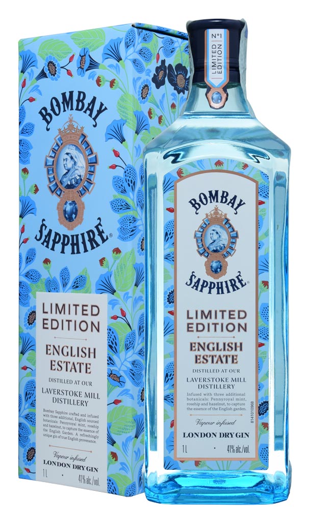 GIN BOMBAY SAPPHIRE ENGLISH ESTATE 1Lt