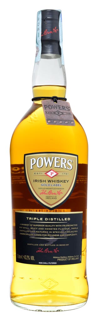 IRISH WHISKEY POWERS 1Lt