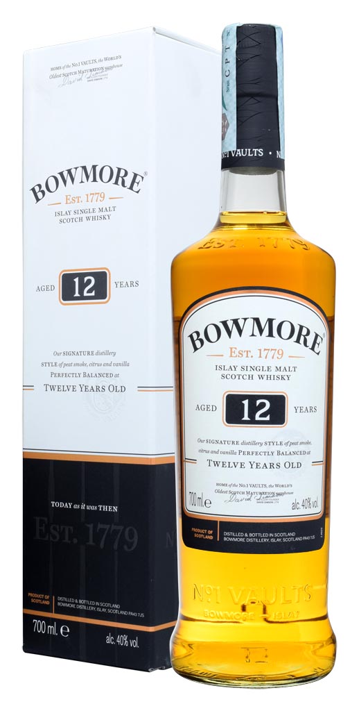 SCOTCH WHISKY BOWMORE 12 Y.O.