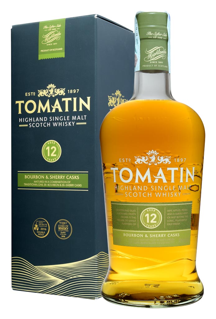 SCOTCH WHISKY TOMATIN 12 Y.O. 1Lt