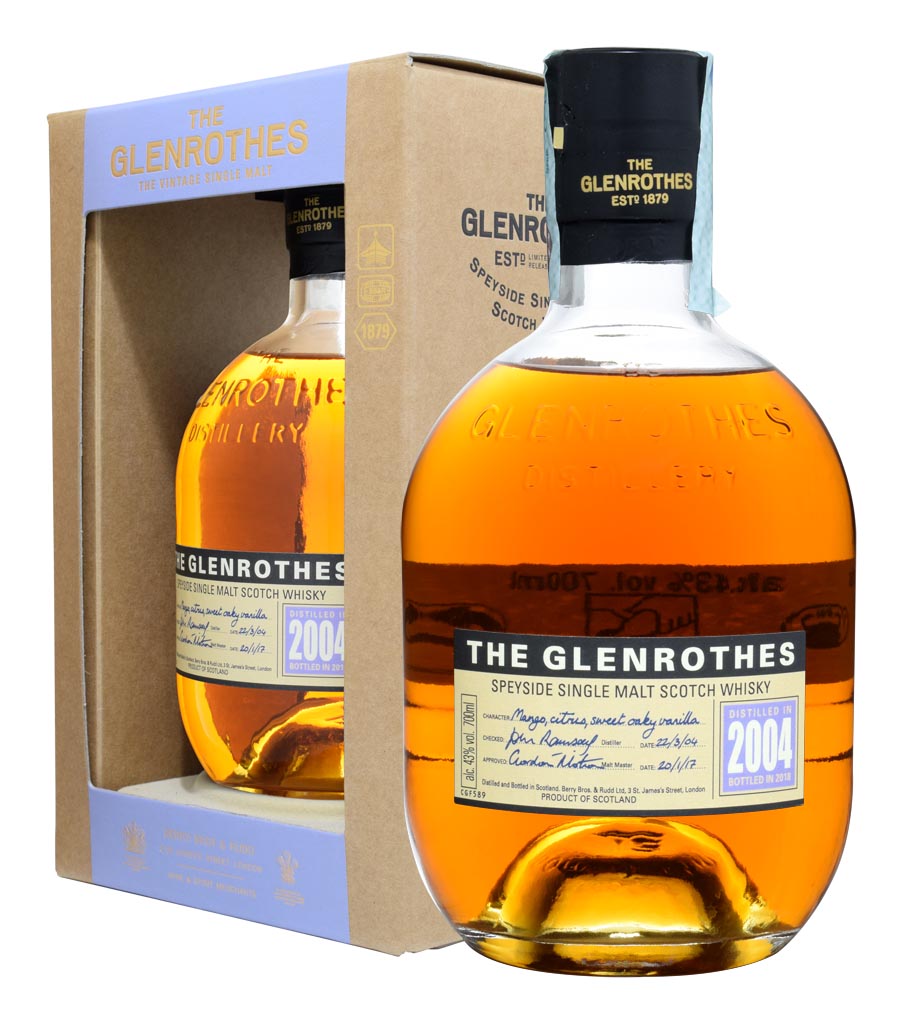 SCOTCH WHISKY THE GLENROTHES 2004