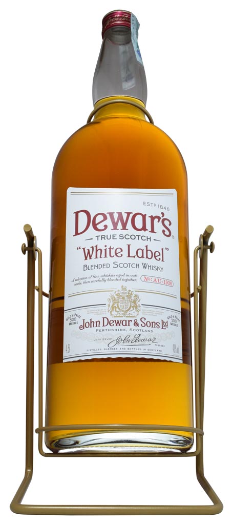 SCOTCH WHISKY DEWAR'S WHITE LABEL CON VERSATORE