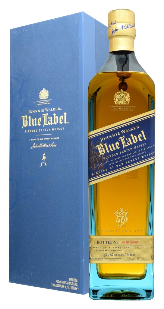 SCOTCH WHISKY JOHNNIE WALKER BLUE LABEL 1Lt