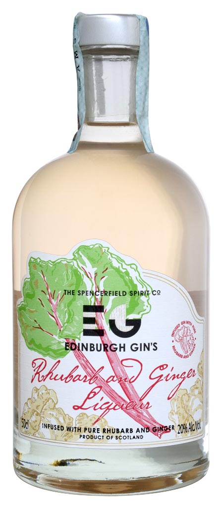 GIN EDINBURGH RHUBARB AND GINGER LIQUEUR