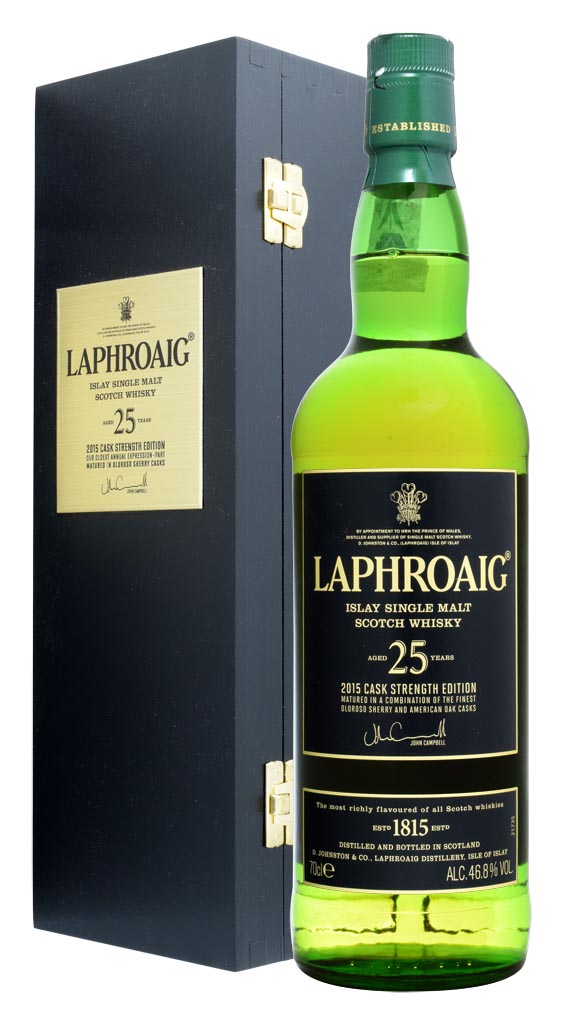 SCOTCH WHISKY LAPHROAIG 25 Y.O.