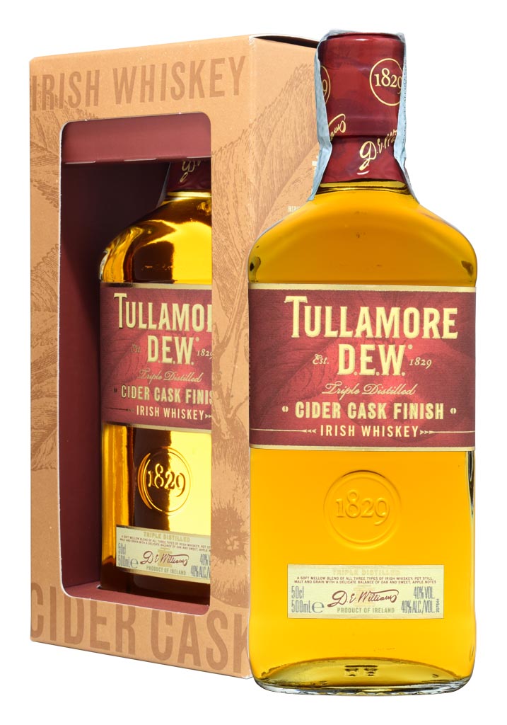 IRISH WHISKEY TULLAMORE DEW CIDER CASK