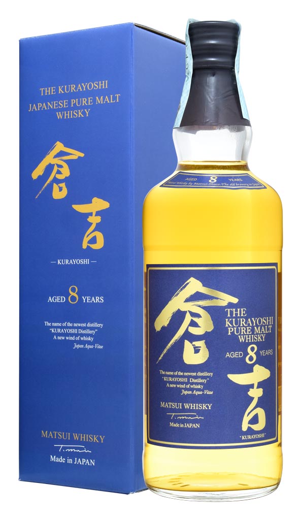 JAPANESE WHISKY THE KURAYOSHI  8 Y.O.