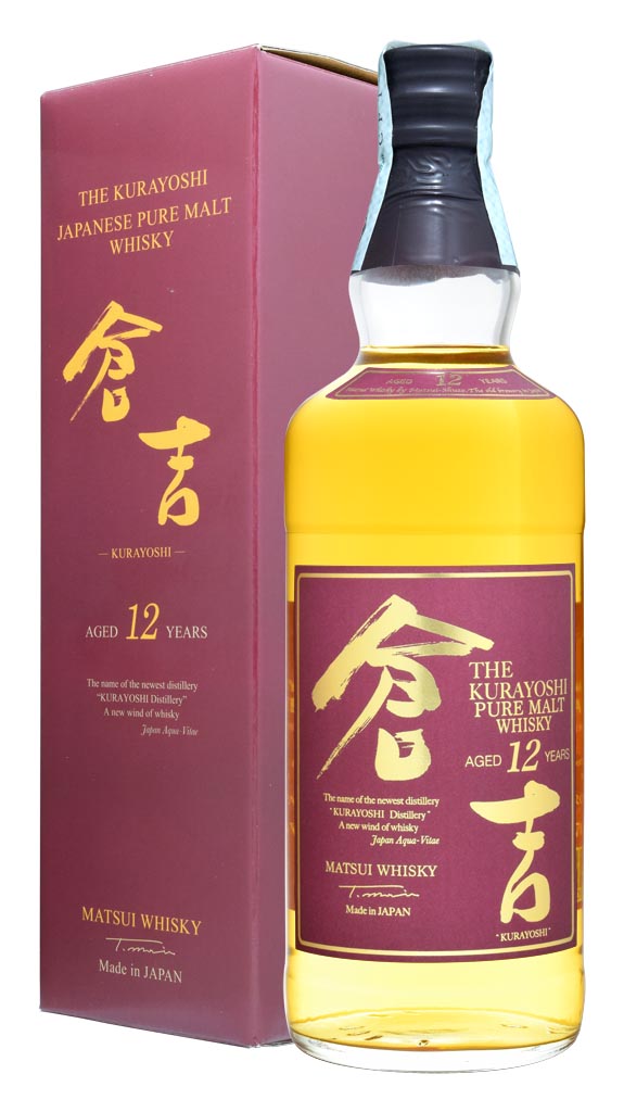 JAPANESE WHISKY THE KURAYOSHI 12 Y.O.