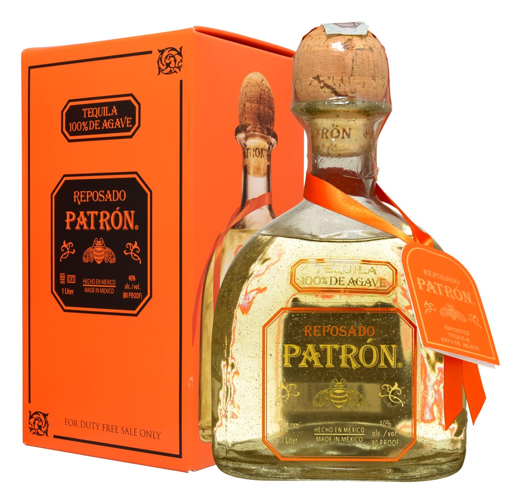 TEQUILA PATRON REPOSADO 1Lt