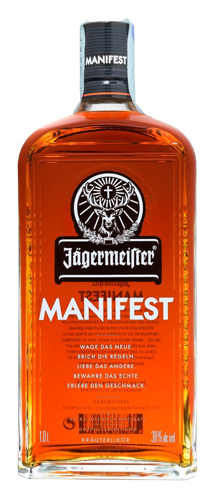 LIQUORE JAGERMEISTER MANIFEST