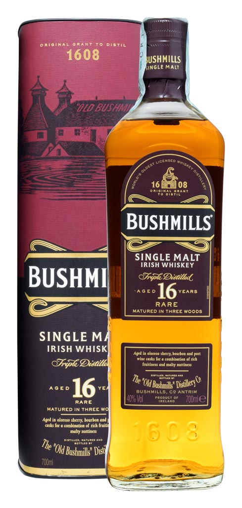 IRISH WHISKEY BUSHMILLS 16 Y.O.