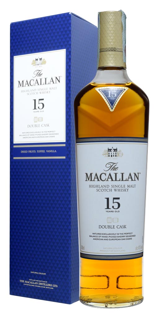 SCOTCH WHISKY THE MACALLAN 15 Y.O.